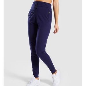 Gymshark Isla Knit Jogger eEvening Navy Blue Small